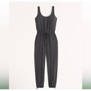 Abercrombie & Fitch Black Jumpsuit